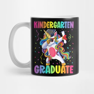 Kids Kindergarten Graduation Unicorn Mug